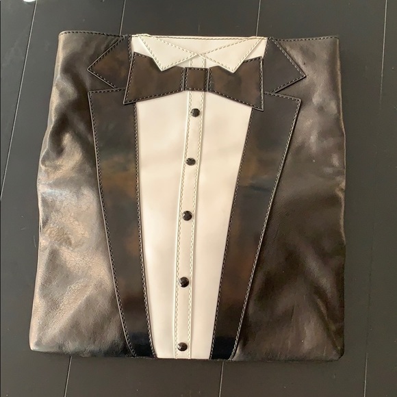 Alice + Olivia Tuxedo Clutch - Picture 3 of 8